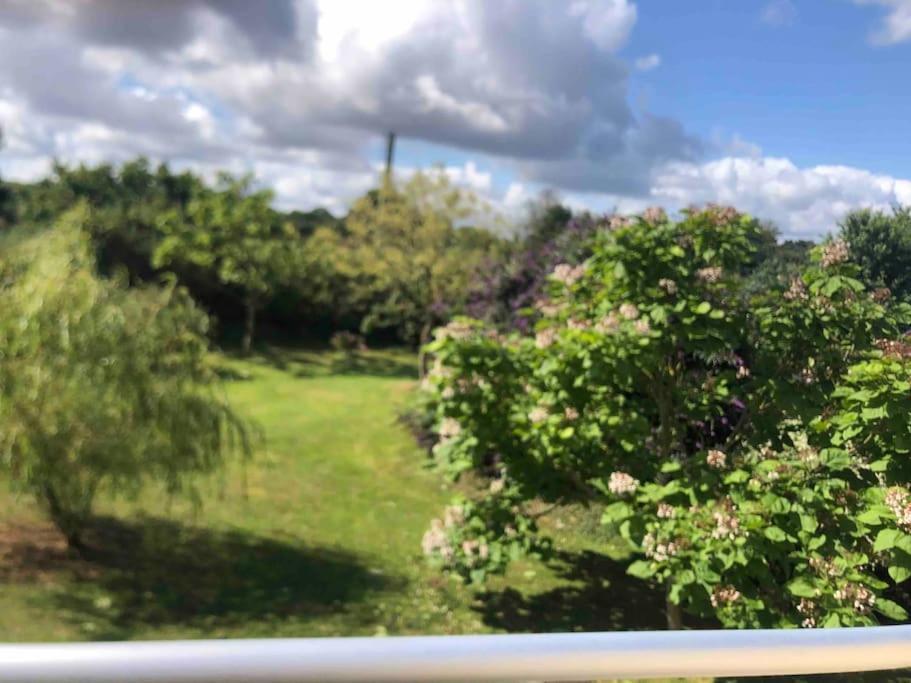 Appartement Terrasse, Campagne Et Mer à Troguery Extérieur photo
